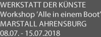 Werkstatt der Künste Ahrensburg 2018