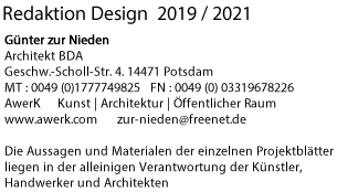 Günter zur Nieden Redaktion Design