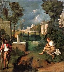 Giorgione: La Tempesta ,1507, Accademia, Venedig